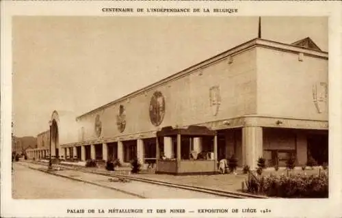 Ak Lüttich Lüttich Wallonien, Ausstellung 1930, Palais de la Metallurgie et des Mines