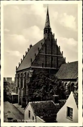 Ak Elbląg Elbing Westpreußen, St. Marienkirche