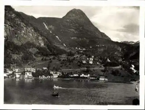 Set von 12 Fotos im Umschlag, Merok - Geiranger Norwegen