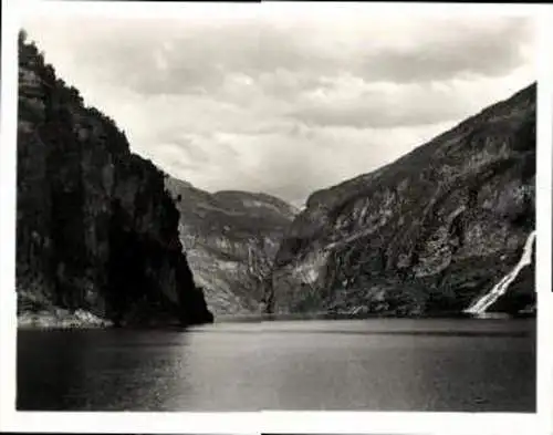 Set von 12 Fotos im Umschlag, Merok - Geiranger Norwegen