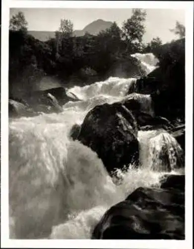 Set von 12 Fotos im Umschlag, Merok - Geiranger Norwegen