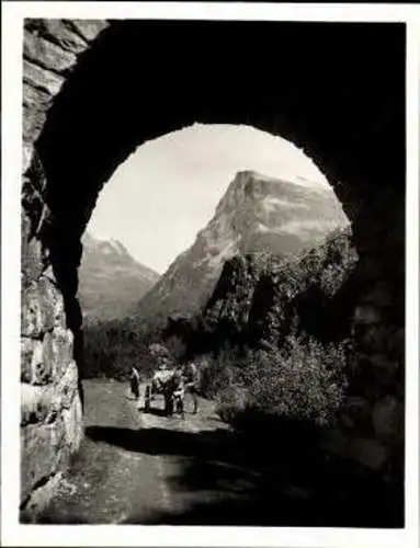 Set von 12 Fotos im Umschlag, Merok - Geiranger Norwegen