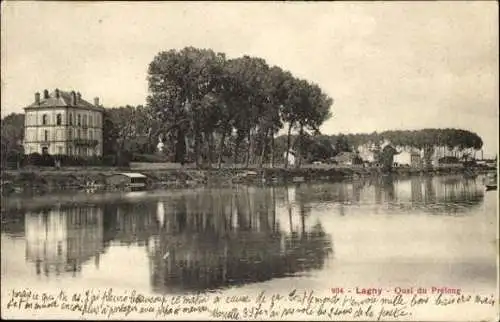 Set von 22 Ak Lagny Seine et Marne