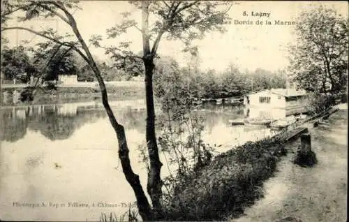 Set von 22 Ak Lagny Seine et Marne