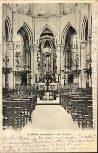 Set von 22 Ak Lagny Seine et Marne