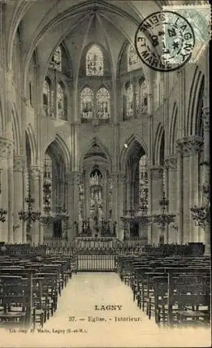 Set von 22 Ak Lagny Seine et Marne