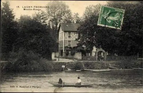 Set von 22 Ak Lagny Seine et Marne