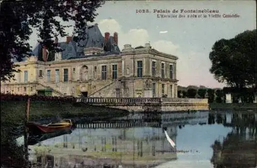 Set von 41 Ak Fontainebleau Seine et Marne