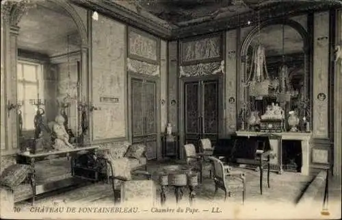 Set von 41 Ak Fontainebleau Seine et Marne