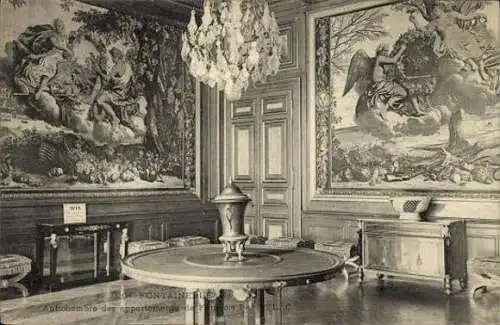 Set von 41 Ak Fontainebleau Seine et Marne