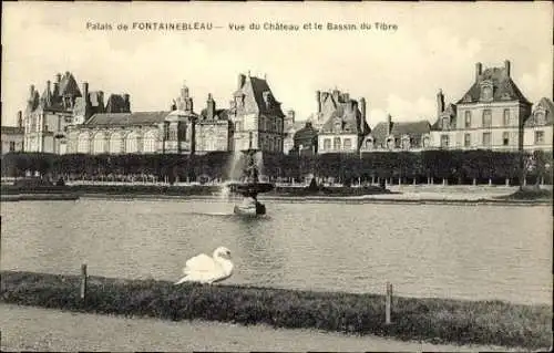 Set von 41 Ak Fontainebleau Seine et Marne