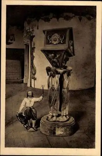 Set von 6 AK Stadtkirche Freudenstadt