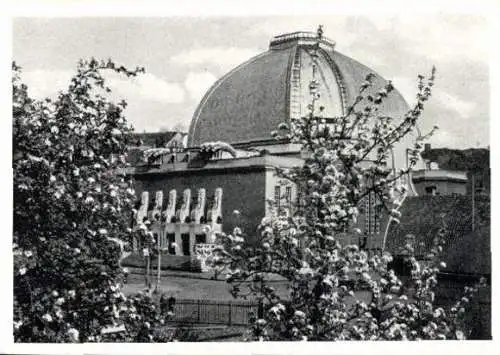 Set von 4 AK Hagen, Stadthalle, Volkspark, Johanniskirche, Stadtgartenteich