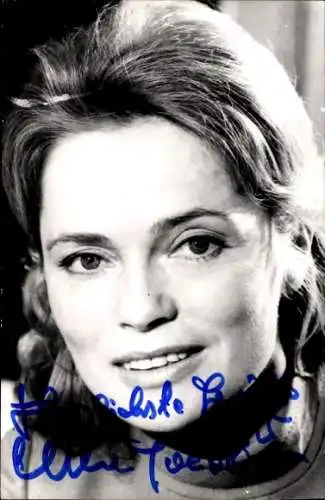 Ak Schauspielerin Ulla Jacobsen, Portrait, Autogramm