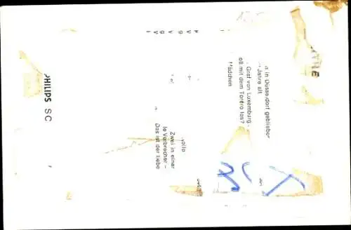 Ak Sängerin Dorthe, Portrait, Autogramm