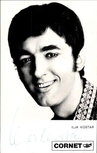 Ak Sänger Ilja Kostar, Portrait, Autogramm