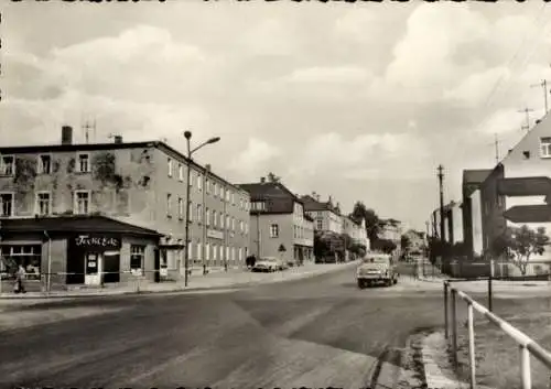 Ak Hartmannsdorf in Sachsen, HOG Hartmannsdorfer Kreuz, Leipziger Straße