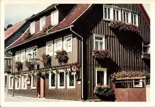 Ak Braunlage im Oberharz, Hotel und Gasthaus Zur Tanne