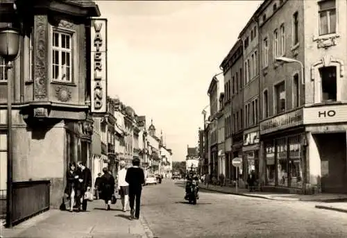 Ak Glauchau in Sachsen, Friedensstraße, Geschäfte, Vaterland