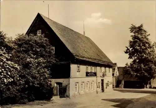 Ak Oberwiera in Sachsen, Gasthof