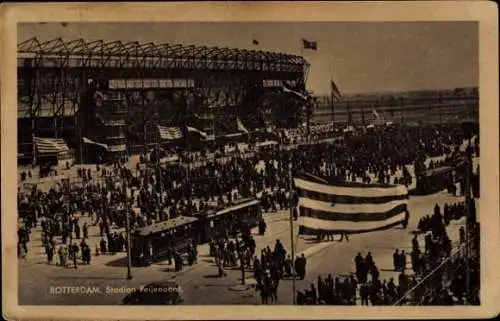 Ak Rotterdam Südholland Niederlande, Stadion Feijenoord