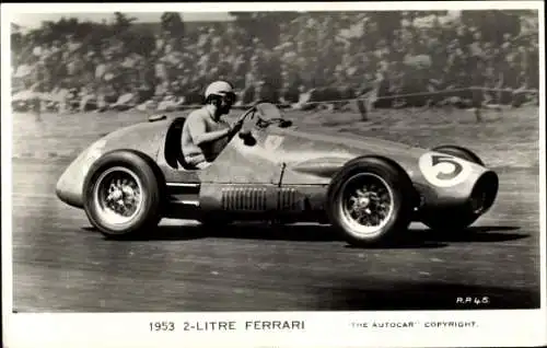 Ak Motorrennsport, Rennwagen, Ferrari, 1953