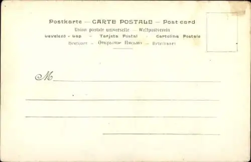 Künstler Ak Villa, Collection Job, Rauchende Frau, Zigarettenreklame, Kalender 1907