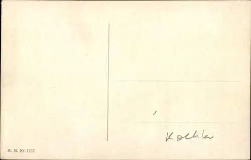 Künstler Ak Köhler, Mela, Neue Frisur, Spiegel