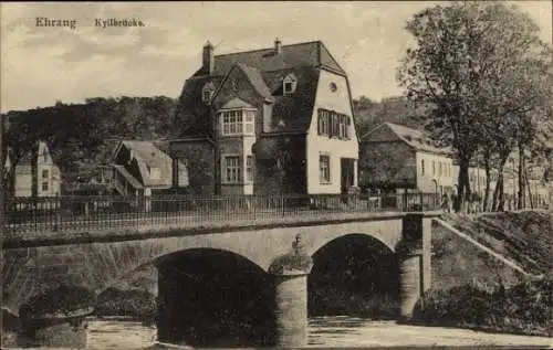 Ak Ehrang Trier an der Mosel, Kyllbrücke