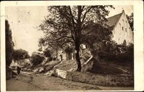 Ak Höckendorf Puszcza Bukowa Buchheide Pommern, Kirche