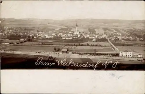 Foto Ak Großweikersdorf Niederösterreich, Panorama