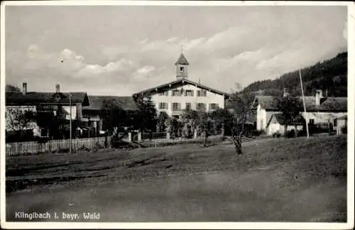 Ak Klinglbach St. Englmar in Niederbayern, Teilansicht