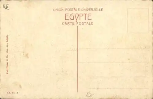 Ak Alexandria Ägypten, Place Mohamed Aly, Reiterstandbild, Kutschen