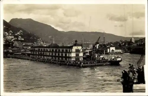 Ak Bergen Norwegen, Hafen