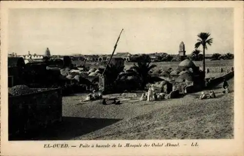 Algerische Ak El Oued, Ouled Ahmed Moschee, Brunnen