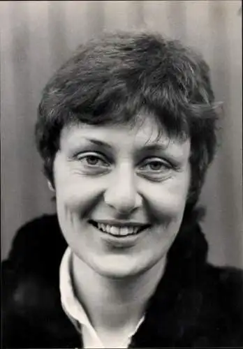 Ak Politikerin Marieluise Beck-Oberdorf, Portrait, Autogramm