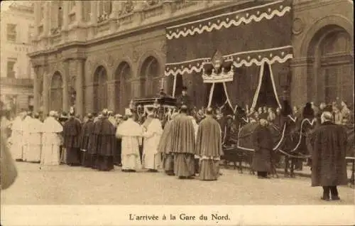 Ak Bruxelles Brüssel?, Ankunft am Gare du Nord