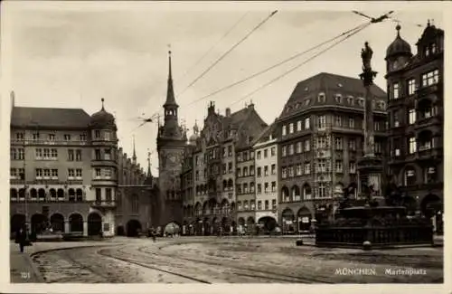 Ak München, Marienplatz