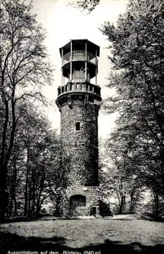 Ak Großalmerode Hessen, Bilstein, Aussichtsturm, Berggaststätte