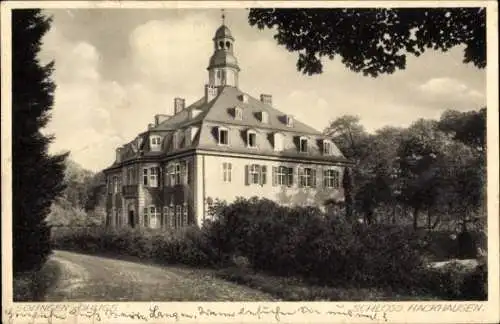 Ak Ohligs Solingen Bergisches Land, Schloss Hackhausen