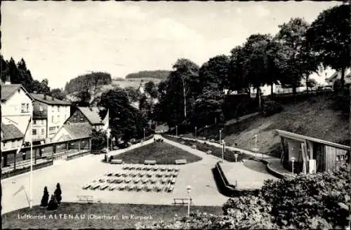 Ak Altenau Clausthal Zellerfeld im Oberharz, Kurpark