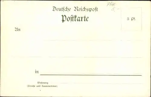 Künstler Litho Daur, H., Obereggenen Schliengen im Schwarzwald, Schloss Bürgeln