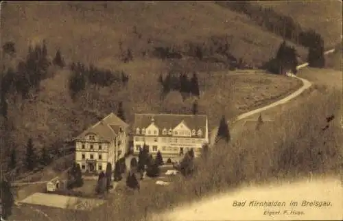 Ak Kirnhalden Kenzingen im Breisgau, Eigent. F. Huse, Fachwerkhaus,