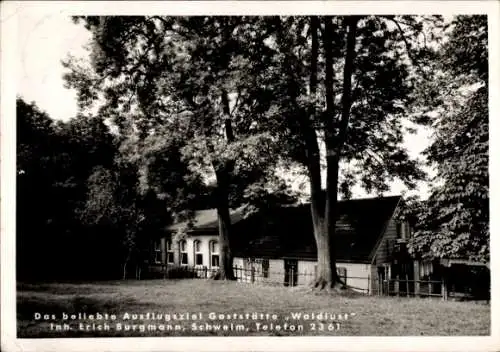 Foto Ak Schwelm in Westfalen, Gaststätte Waldlust