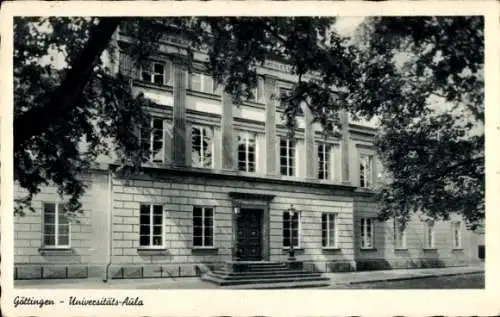 Ak Göttingen in Niedersachsen, Universität, Aula