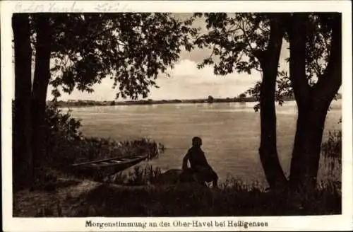 Ak Berlin Reinickendorf Heiligensee, Ober-Havel, Sporthaus Heiligensee