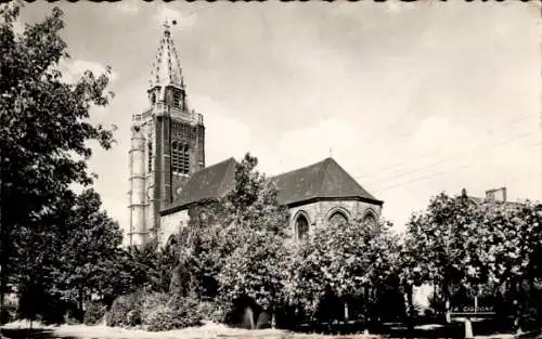 Ak Escaudain Nord, Kirche