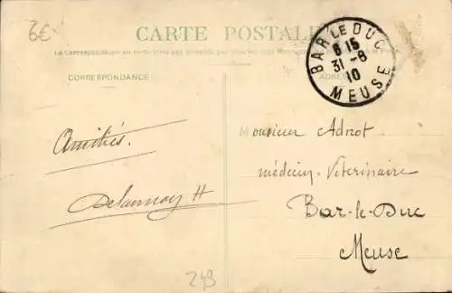 Ak Verdun Meuse, Le Mess Militaire