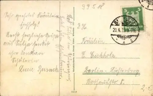 Ak Bad Sulza in Thüringen, Totalansicht, Kirche