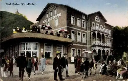 Ak Bad Sulza in Thüringen, Kur-Hotel